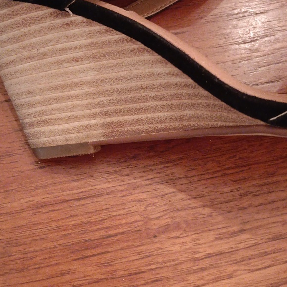 WomensEUC black suade size 5,sandal. - Picture 6 of 12